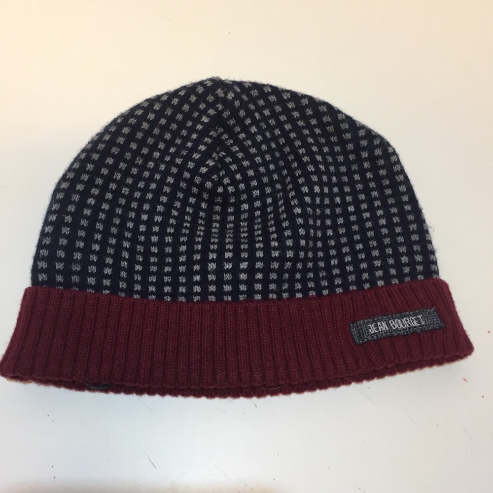 Jean Bourget baby hat wool blend 3/6 months